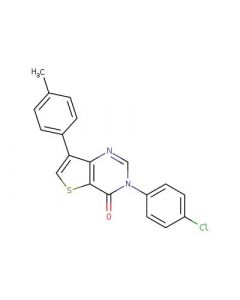 Astatech 3-(4-CHLOROPHENYL)-7-(P-TOLYL)THIENO[3,2-D]PYRIMIDIN-4(3H)-ONE; 0.25G; Purity 95%; MDL-MFCD31556044